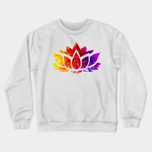 Lotus Flower Crewneck Sweatshirt